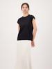 ACUD Half Sleeve Cotton Knit _Black