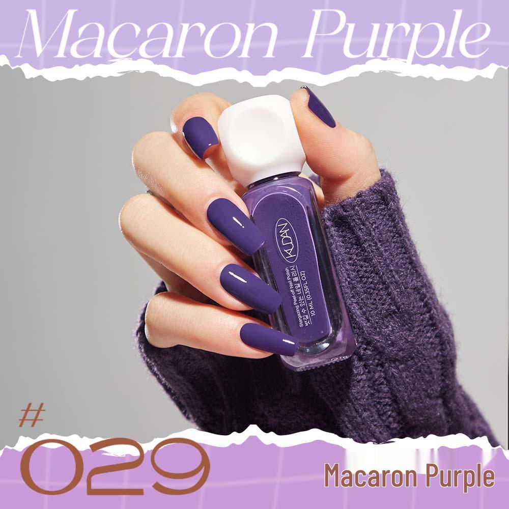 Cool Dan Peelable Quick-Dry Water-Based Nail Polish, Light Fragrance, New 10ml. Available in 41 Colors.