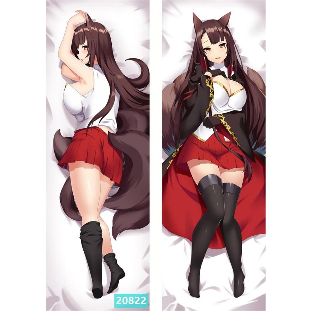 2WAY/WT MMF Anime Dakimakura Azur Lane Körper Kissenbezug Sexy Noshiro Hugging Körper Kissen Abdeckung Manga reno Dakimakura