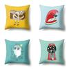 Fruit Animal Pillow Case Office Cushion Cover Living Room   Waist