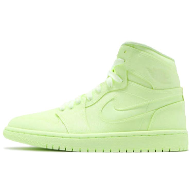 

Новые женские кроссовки JORDAN 1 Retro High Barely Volt AH7389-700 37.5
