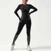 Ski Training Seamless Base Layer Set Autumn-Winter Warm Moisture-Wicking Quick-Dry Fitness Wear Simple Basic Style