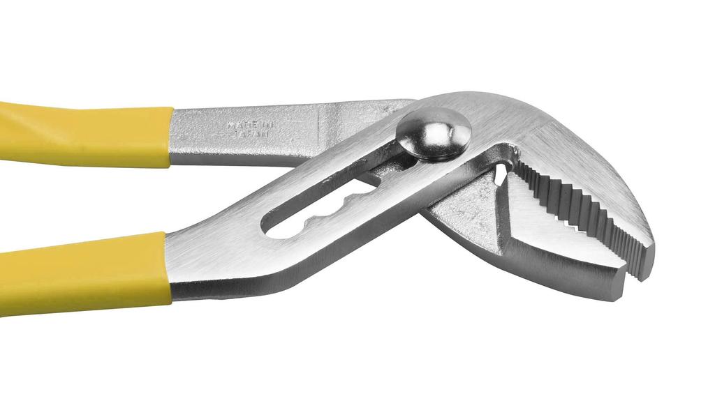 Tsunoda KingTTC Water Pump Pliers with No Fits Pipe Outer Diameters Driver, Groove, 5-Level Adjustment, 6-51mm, 250mm, WP-250D