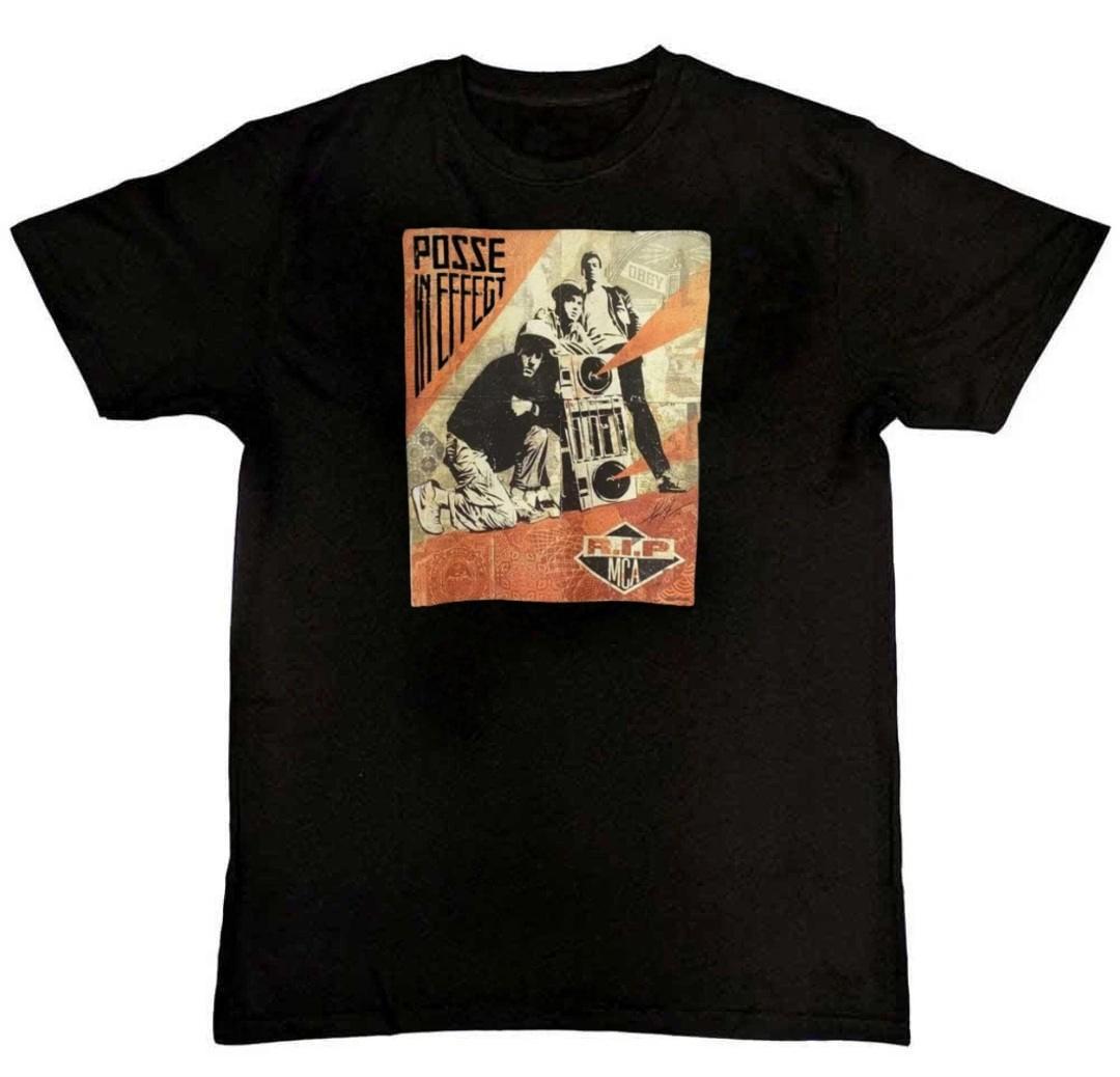 BEASTIE BOYS Tour Graphic Print Mens T-Shirt XXL