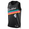 NBA FW25 San Antonio Spurs Soft Comfortable Simple Pullover Basketball Jersey Men Jersey HM5996-015