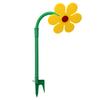 Daisy Sprinkler Crazy Dancing Flower Lawn Sprinkler for Garden Yard Watering Dogs Playing Yellow