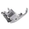 A10 Roller Presser Foot Stainless Steel Plastic Wheel 4 Fold Edging Presser Foot for Flat Sewing Machines