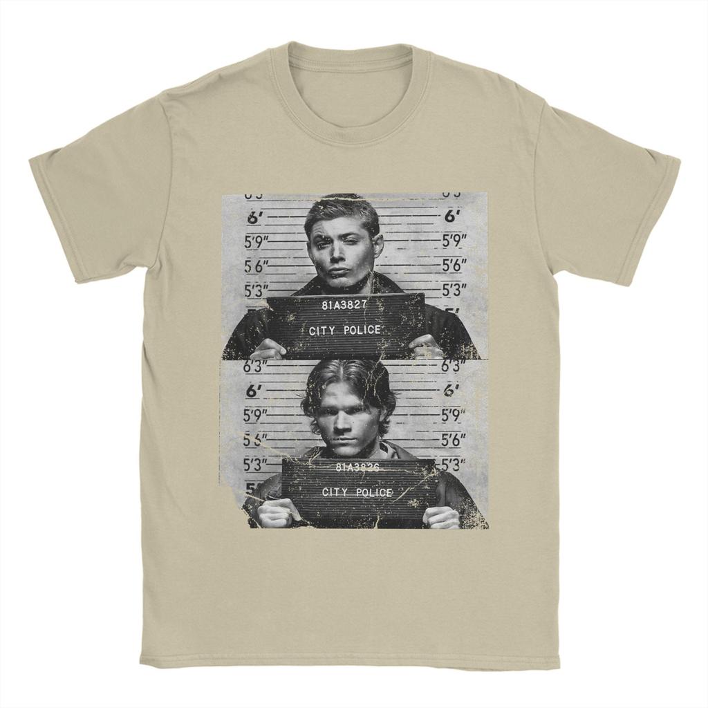 Supernatural JOIN THE HUNT SPN Sam  Dean Wanted T Shirt Unisex Pure Cotton Vintage TShirt O Neck Tees Clothing Birthday Present