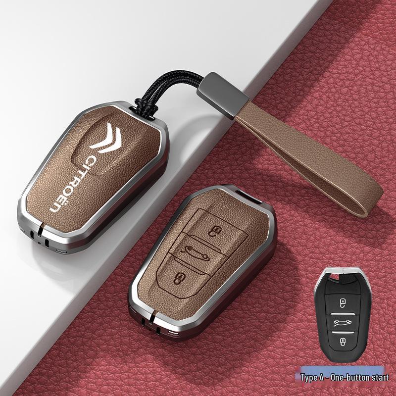 Car Key Cover & Buckle for Citroen C3XR, C4L, Tianyi, C5, C4 Sega, Elysee, C6 Models