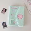 Korean Style A5 Sweet Plush Photo Album Love 3 Inch Small Fresh Collect Book For Girls Star Chasing Card Binder