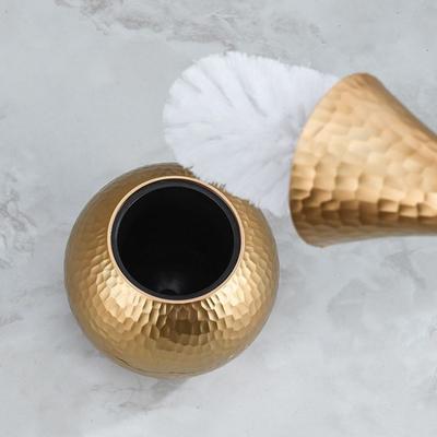 Ensemble Brosse de Toilettes Luxe Léger Tête Amovible Exquise Manche Long Ergonomique Base Debout