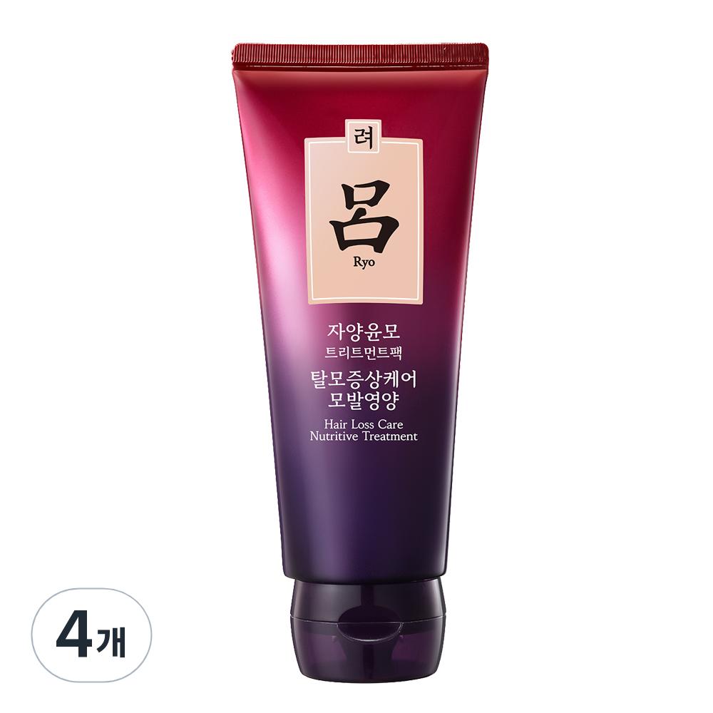 Ryeo Jayang Yunmo Hair Loss Symptom Care Hair Nourishing Treatment 200ml 4 pcs