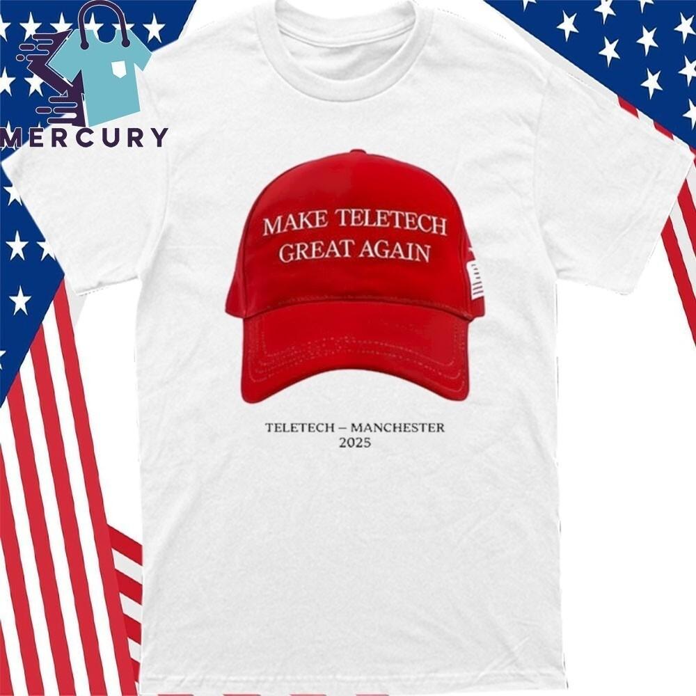 

Make Teletech Great Again Teletech-Manch wbr/ ester 2025 Shirt Unisex T-Shirt L