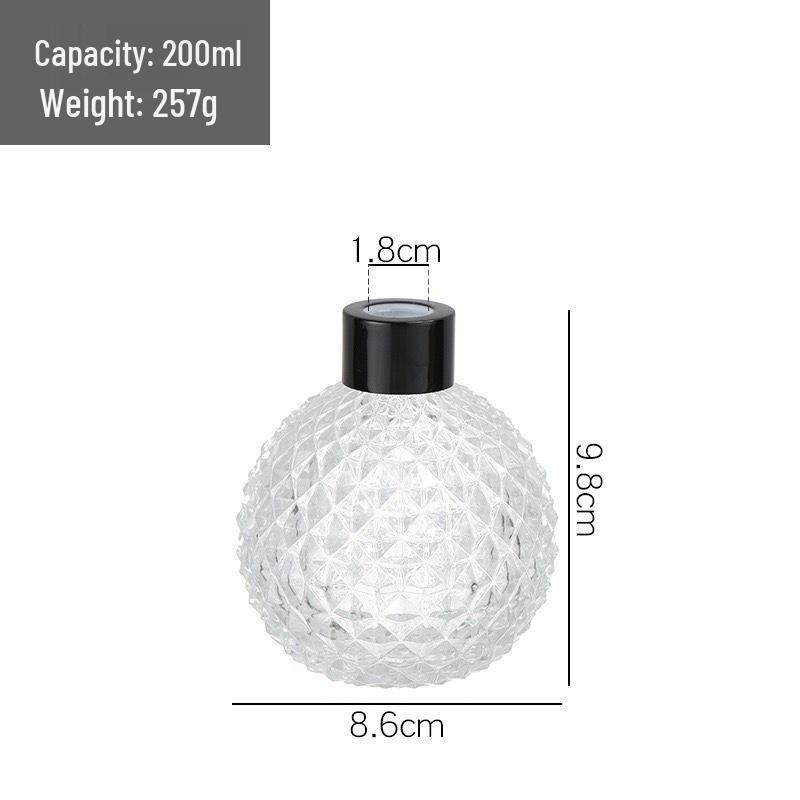 100ml Thickened Glass Aroma Diffuser Bottle for Home Decoration