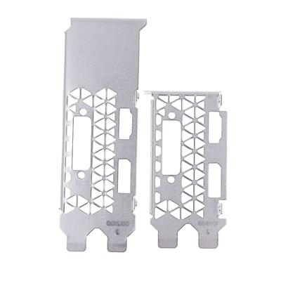 Shield Full Half Height Backplate Für Msi Geforce Gtx 1050 2Gt Lp Grafikkarte Baffle Strip Bezel Blank