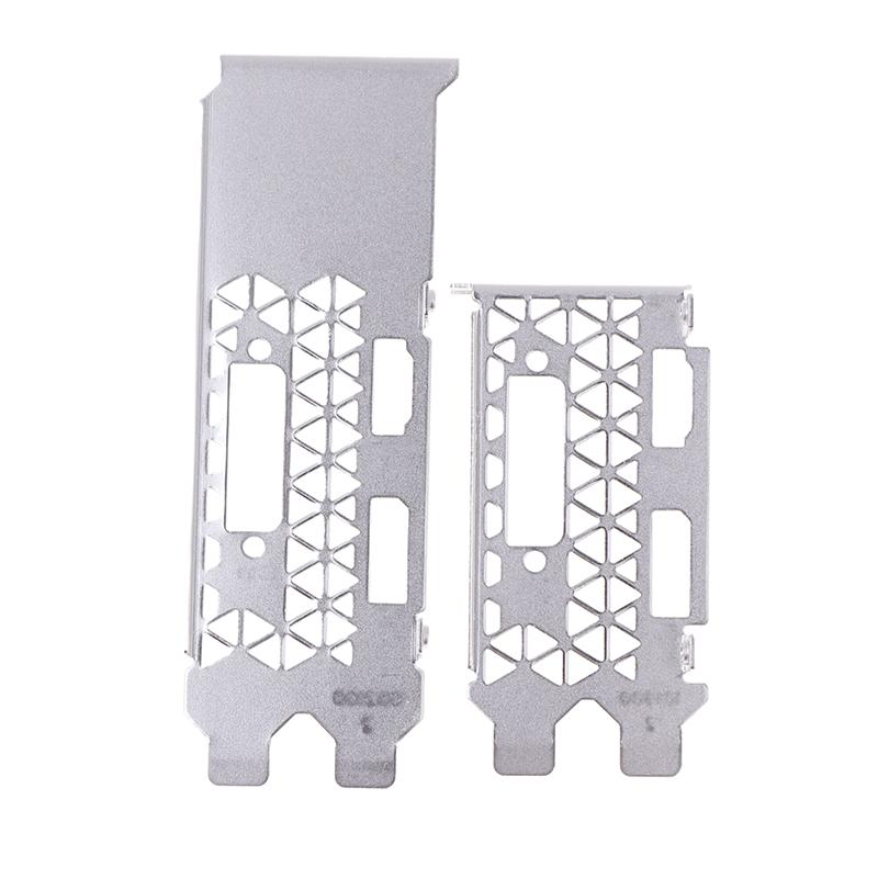 Shield Full Half Height Backplate For Msi Geforce Gtx 1050 2Gt Lp Graphics Card Baffle Strip Bezel Blank