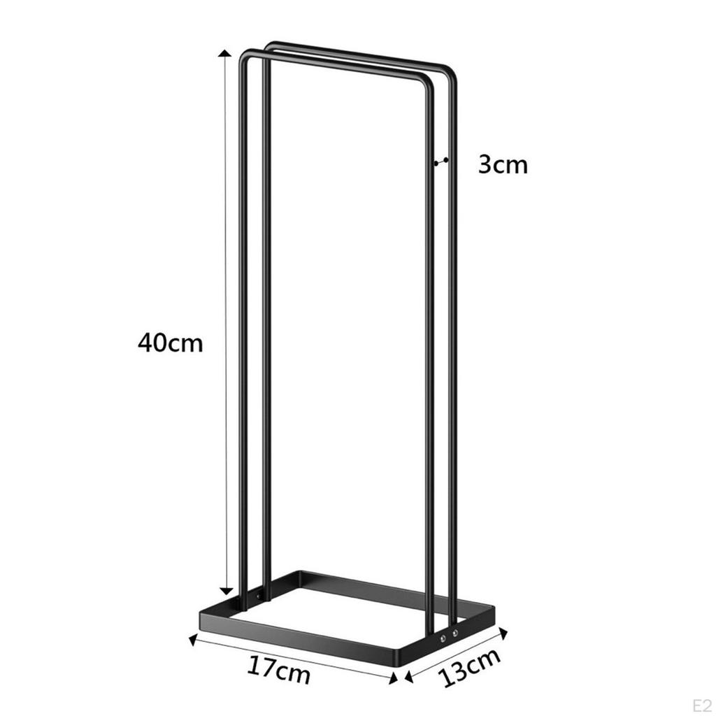 Clothes Hanger Holder Organizer Stacker Metal Storage Rack Coat Stand for