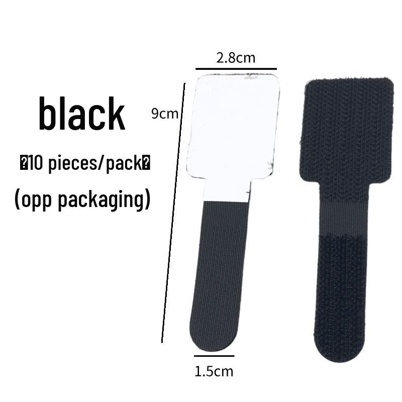 Self-Adhesive Hook & Loop Cable Ties for Cord Management