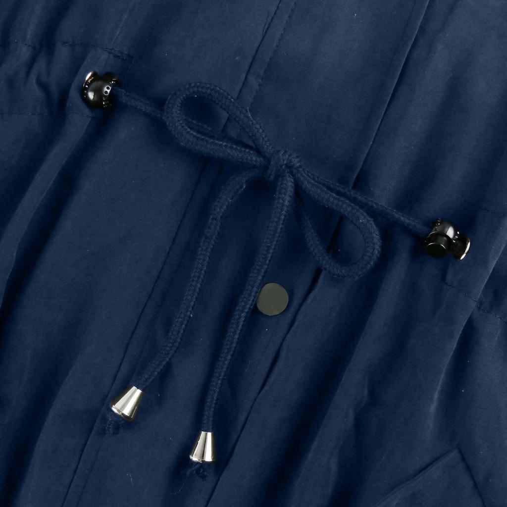 Women's Casual Coat With Composite Plush And Thickened Loose Pocket Top Coat