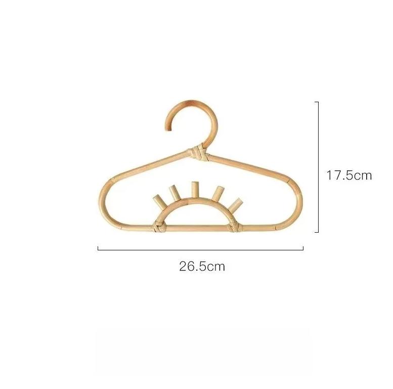 

Ротангові вішалки Ротангові настінні гачки Органайзер для дитячого одягу Стійка Гачок для підвішування одягу та капелюхів Декор для зберігання одягу в дитячій кімнаті Вішалки