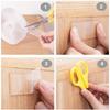 1/3 Roll Nano Dual-Sided Tape with Strong Adhesive - Reusable, Traceless and Washable - Suitable for Home, Office and Car