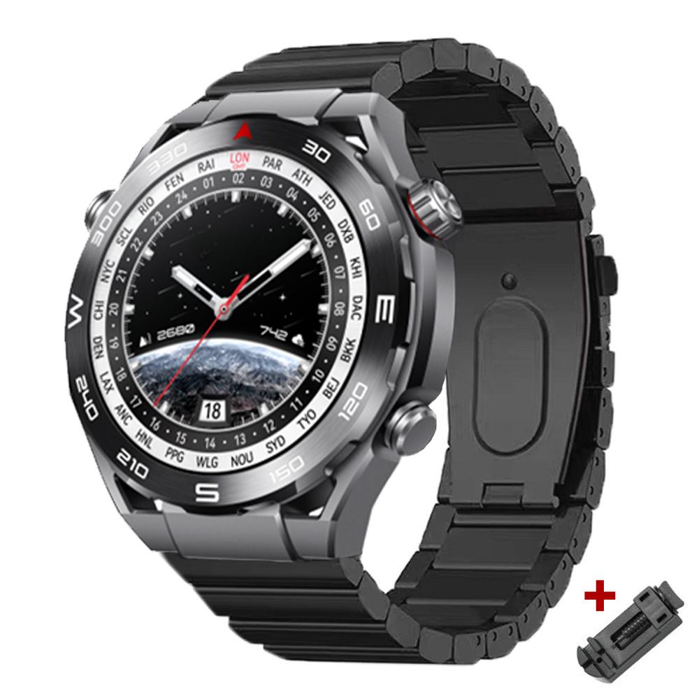 Braccialetto in Titanio per Huawei Watch GT5 Pro GT4 46mm Ultimate Cinturino da 22mm Lussuoso Cinturino da Uomo per Samsung Galaxy Watch 3 45mm Gear S3
