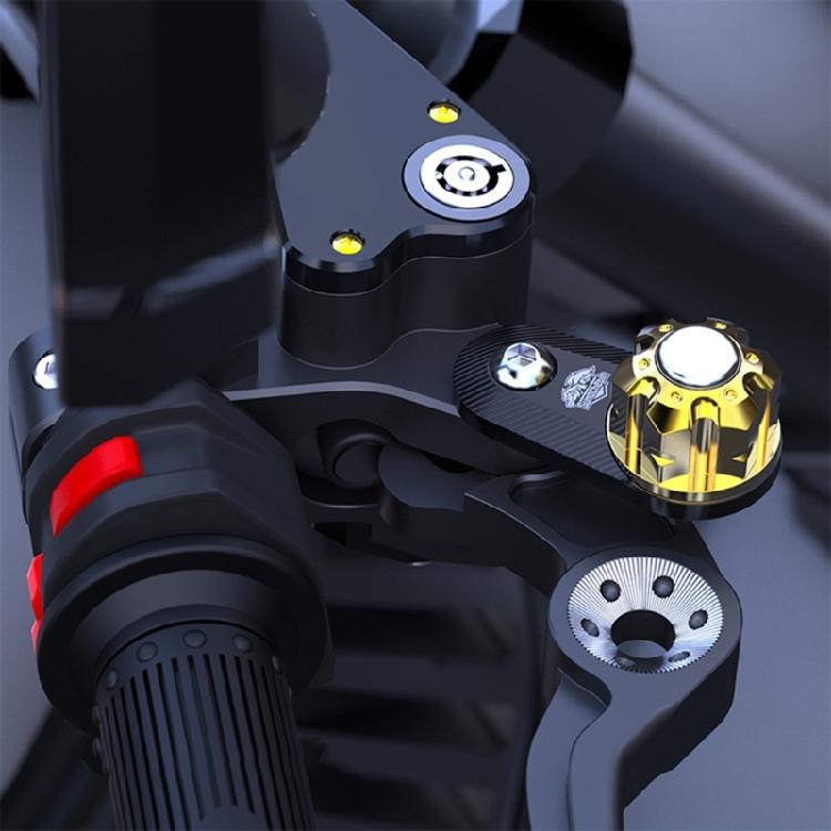 Motorrad Bremshebel Schloss Mehrfarbig Rampen Parkschloss Bremslichtschalter Modifikation Elektrofahrrad Motorrad Zubehör