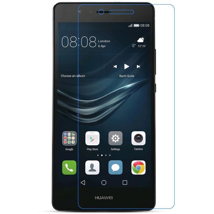Protège-écran - Zooky® - Huawei P9 Lite - Verre trempé - Bords arrondis - Protection 4 couches