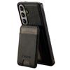 LC.IMEEKE L3 For Samsung Galaxy S26+ Magnetic Case Detachable Card Holder Leather TPU Mobile Cover