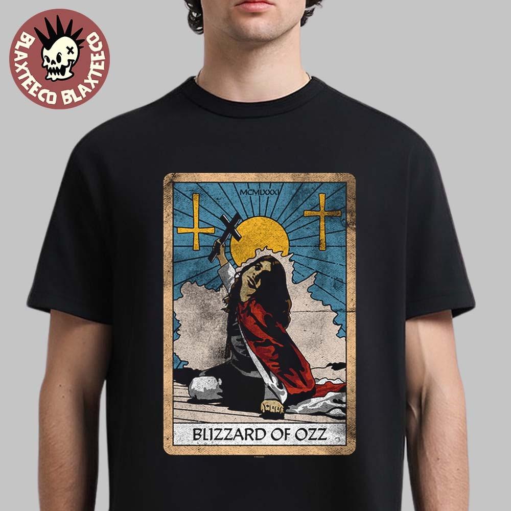 Ozzy Osbourne Final Show 2025  Blizzard Of Ozz Tarot Graphic S-4XL Unisex T-Shirt XL