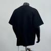 Unisex Oversized Round Neck Summer T-Shirt - Heavyweight, Short-Sleeved, Drop Shoulder Style, All-Match Fashion Top