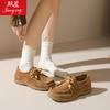 Autumn new anti-velvet kangaroo shoes, wear non-slip Boken shoes