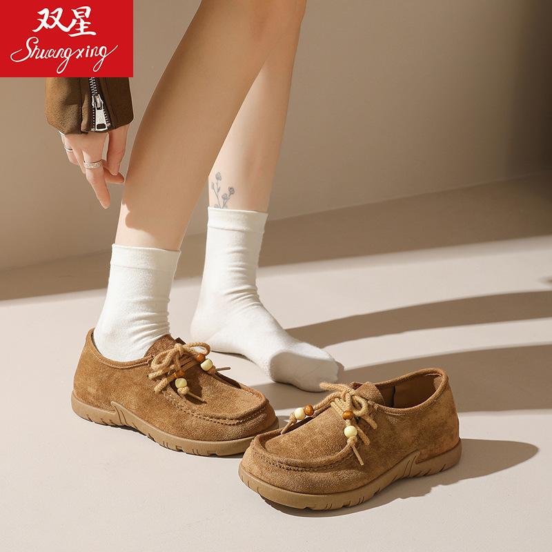 Autumn new anti-velvet kangaroo shoes, wear non-slip Boken shoes