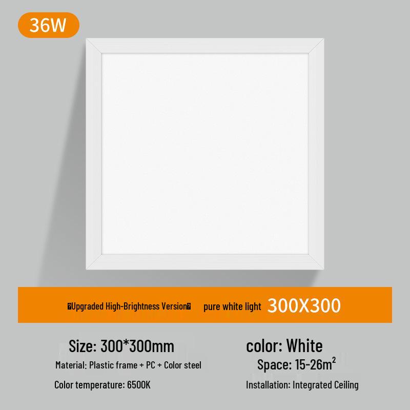 Recessed Ceiling LED Light: Aluminum Plate for Kitchen, Bathroom, or Bedroom