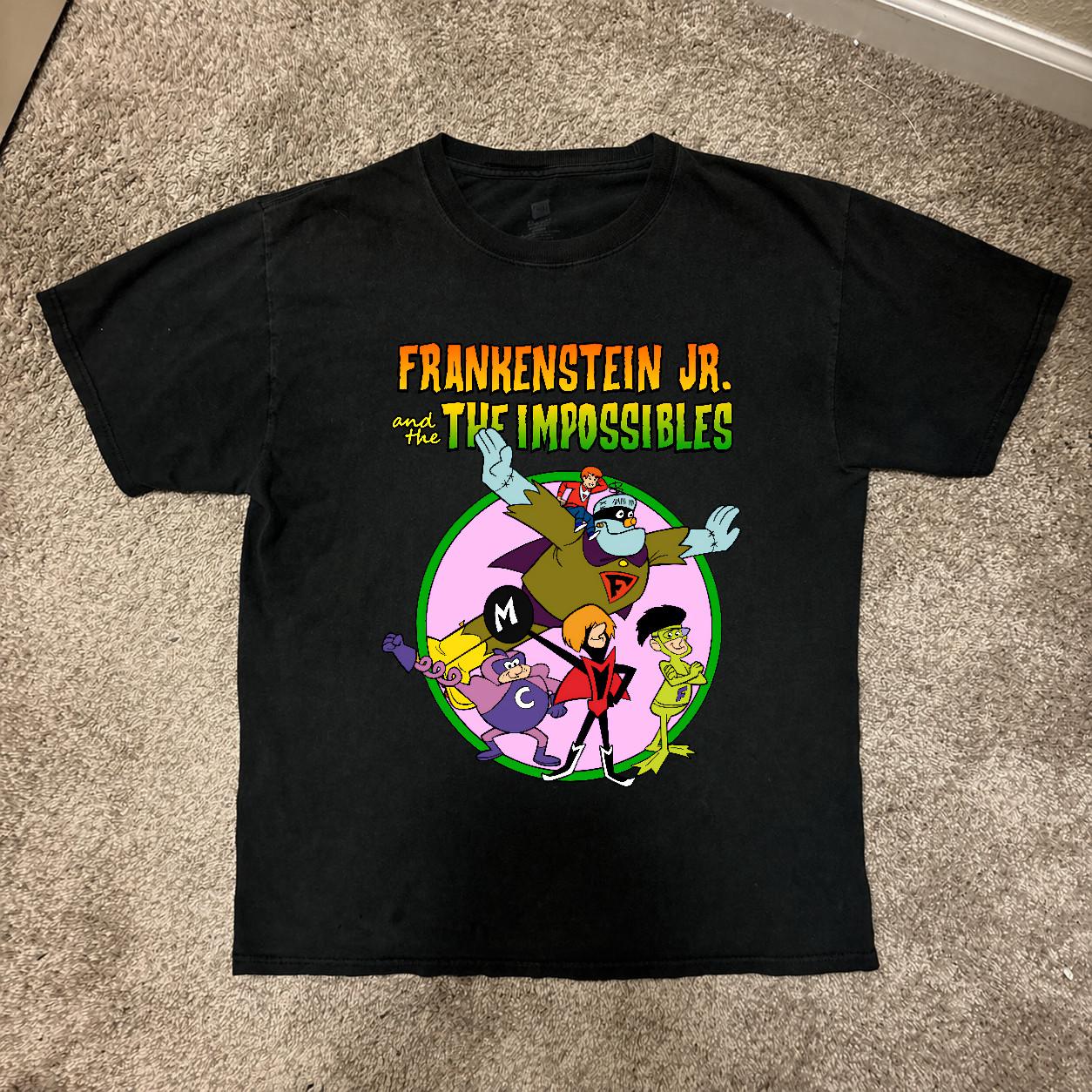Frankenstein Jr & The Impossibles T-Shirt Unisex Cotton Short Sleeve S-5XL S
