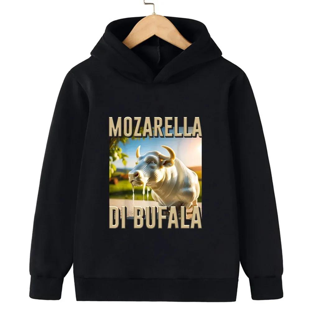 

Осень Зима Теплые Детские Толстовки с Капюшоном Повседневная Мода Спорт Brainrot Принт Толстовка для Мальчиков и Девочек Детский Пуловер 100