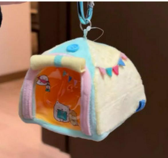 40cm Cotton Doll Bed Tent & Wardrobe: Indoor Display & Desktop Ornament