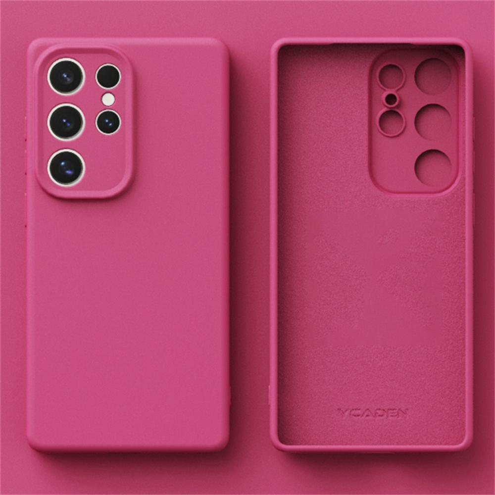 Sale High quality Original Liquid tpu Silicone Case For Samsung Galaxy S26 S25 S24 S23 S22 Plus Ultra Lens Protect color Cover