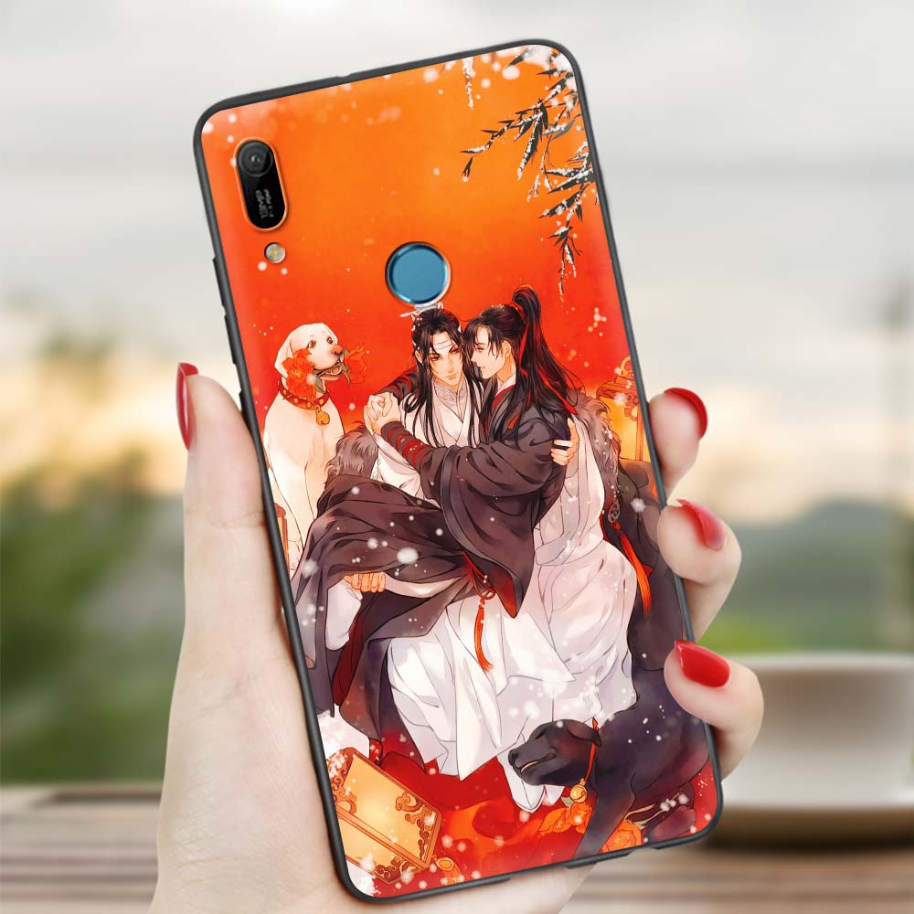 Mo Dao Zu Shi Wei Wuxian Anime Book Case For Huawei P30 Pro P40 Lite E P Smart Z Y7 Y6 2019 Silicone Back Phone Cover Mobile Bag