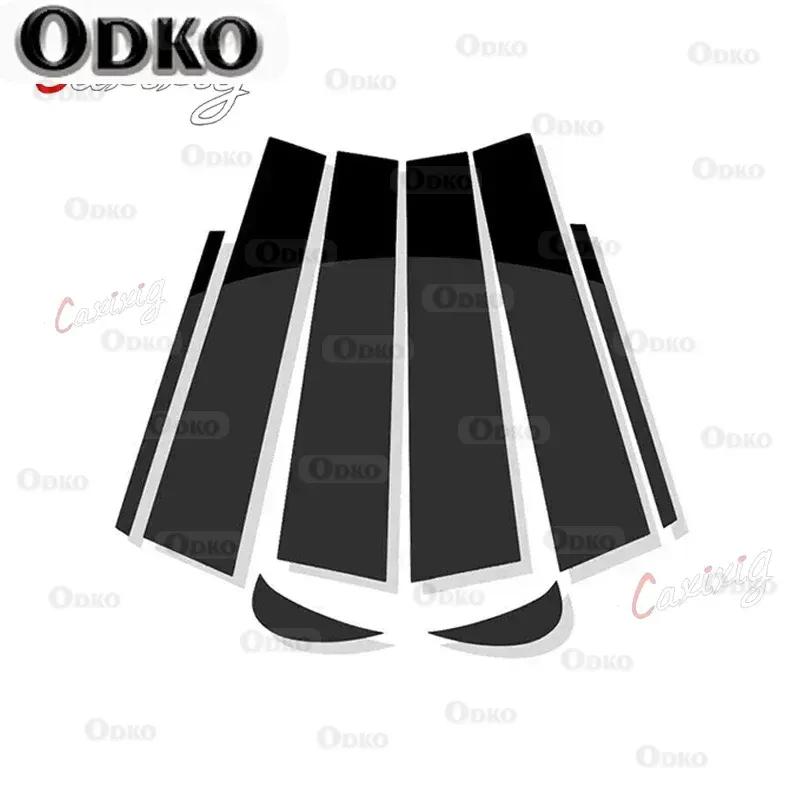 8Pcs for Toyota Camry 2018 Window Pillar Post Door Trims Cover Stickers Accessories