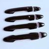 For Honda Freed 2017 2018     ABS Glossy Black Door Handle Cover Trim Decoration Sticker Car Styling Accessories