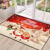 Christmas Rug Red Snowflake Area Rugs Washable for Kids Girls Women Floral Snowflake Carpet for Living Room Bedroom Nursery