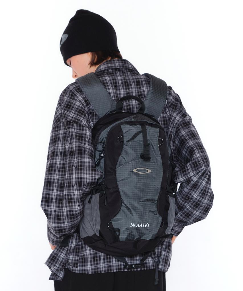 Noiago Noi1389 Nylon Daily Backpack (Charcoal)