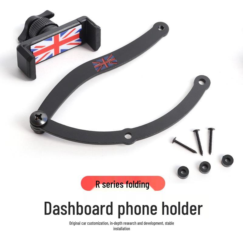 Supporto per telefono per cruscotto BMW Mini Cooper, Design pieghevole per R50/R55/F54