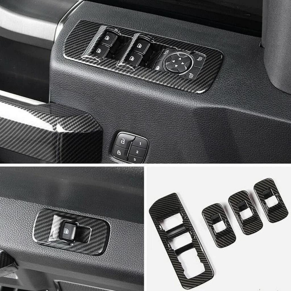 Dashboard Frame Window Lift Button  AC Vent Water Cup Holder Panel Cover Trim Accessories For   /