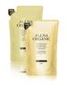ALLNA ORGANIC Shampoing et Soin Fabriqués au Japon Ensemble 400 ml, Sans Additifs, (Recharge d'hydratation, chacun)