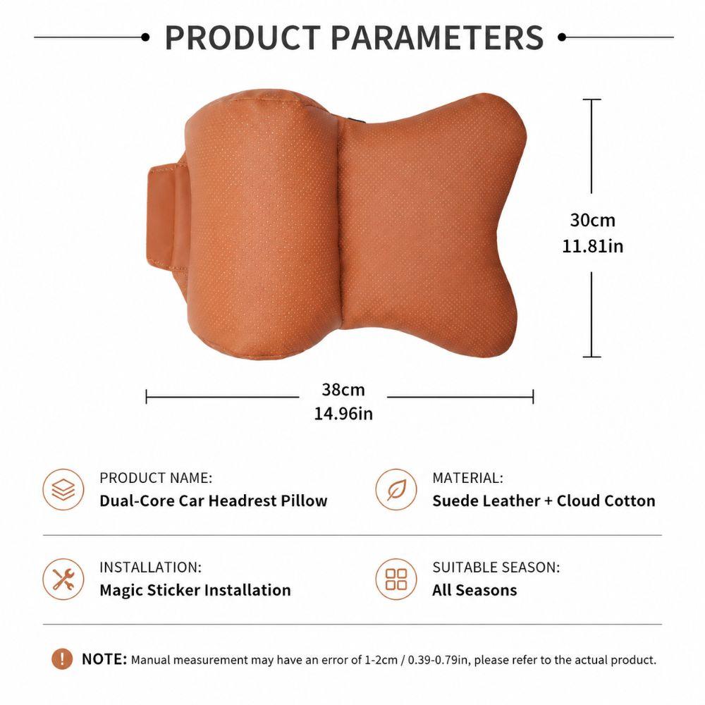 Universal Car Seat Shoulder Pillow Adjustable Car Headrest Car Neck Support Headrest  Four Seasons
