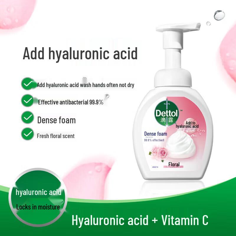 

Dettol Floral Foaming Antibacterial Hand Wash