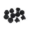 10Pcs Billiard Cue Bottom Rubber Cover Scratch Resistant Pool Cue Plug Bumper for Amateur Billiard Lovers