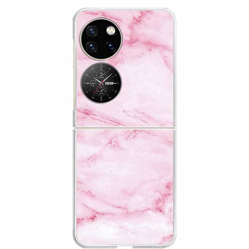For Huawei P50 Pocket Case Transparent Clear Hard PC Phone Back Cover For Huawei P50 Pocket Cases P 50 Pocket 2022 Shells Capa